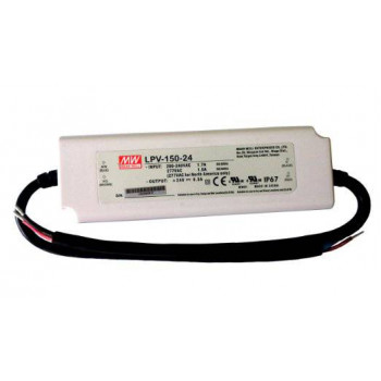 LED voeding Meanwell 24v 150w IP67