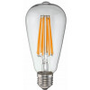 E27 LED lamp 8W-60W 2700k dimbaar ST64