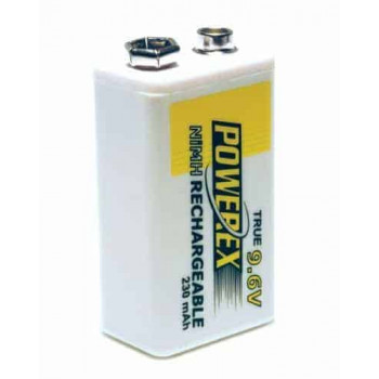 Herlaadbare 9V-batterij (E-Block) - 9V 230mAh - NiMH - 1 stuk