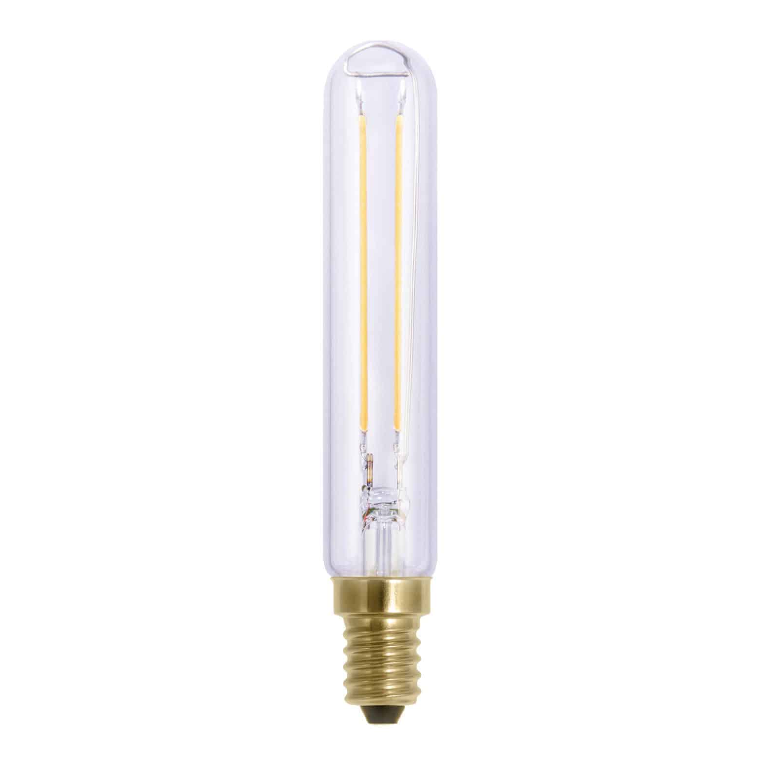 Bewolkt Meevoelen Savant E14 LED Buislamp Filament 2W (vervangt 20w) Dimbaar T20 Segula - Yarled